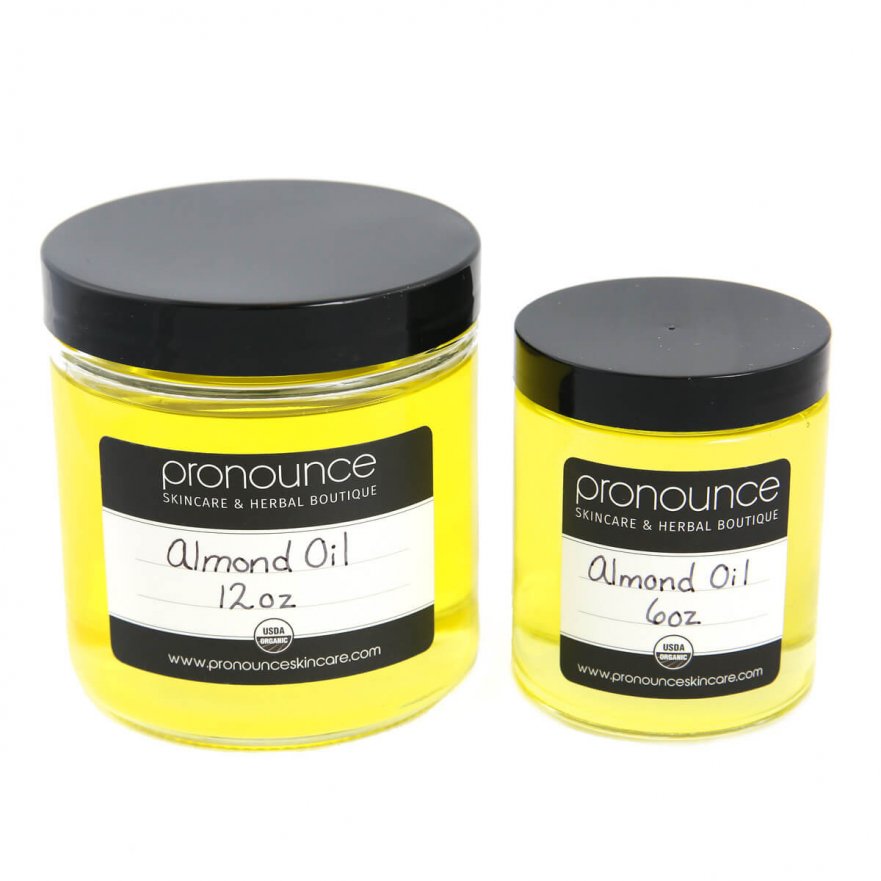 Certified Organic Almond Oil 2sizes Pronounce Skincare & Herbal Boutique