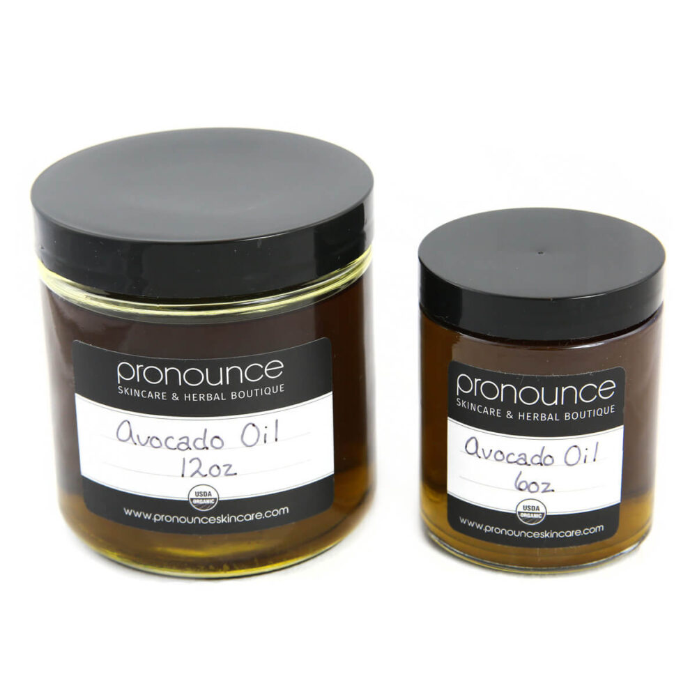 Certified Organic Avocado Oil 2 Sizes Pronounce Skincare & Herbal Boutique
