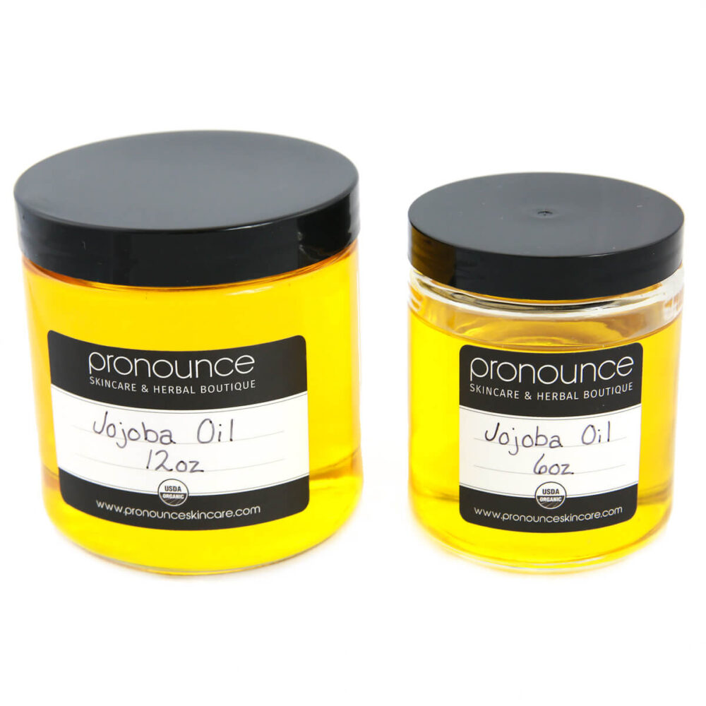 Certified Organic Jojoba Oil 2 Sizes Pronounce Skincare & Herbal Boutique