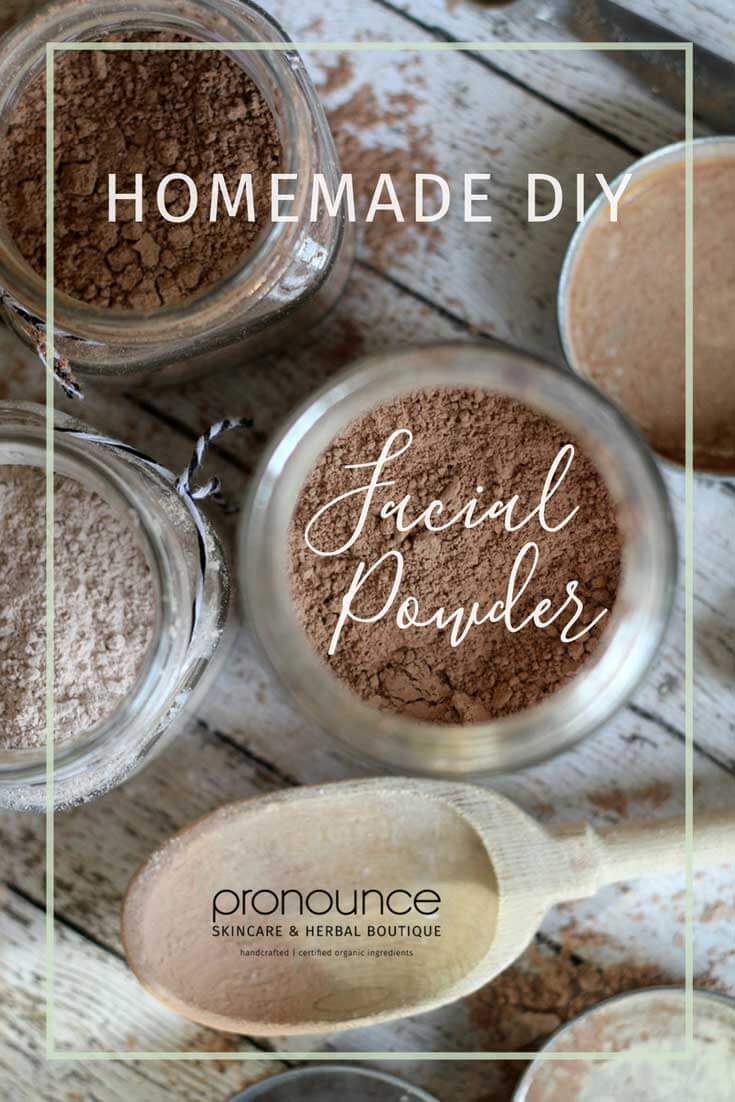 DIY Organic Facial Powder Recipe • Pronounce Skincare & Herbal Boutique