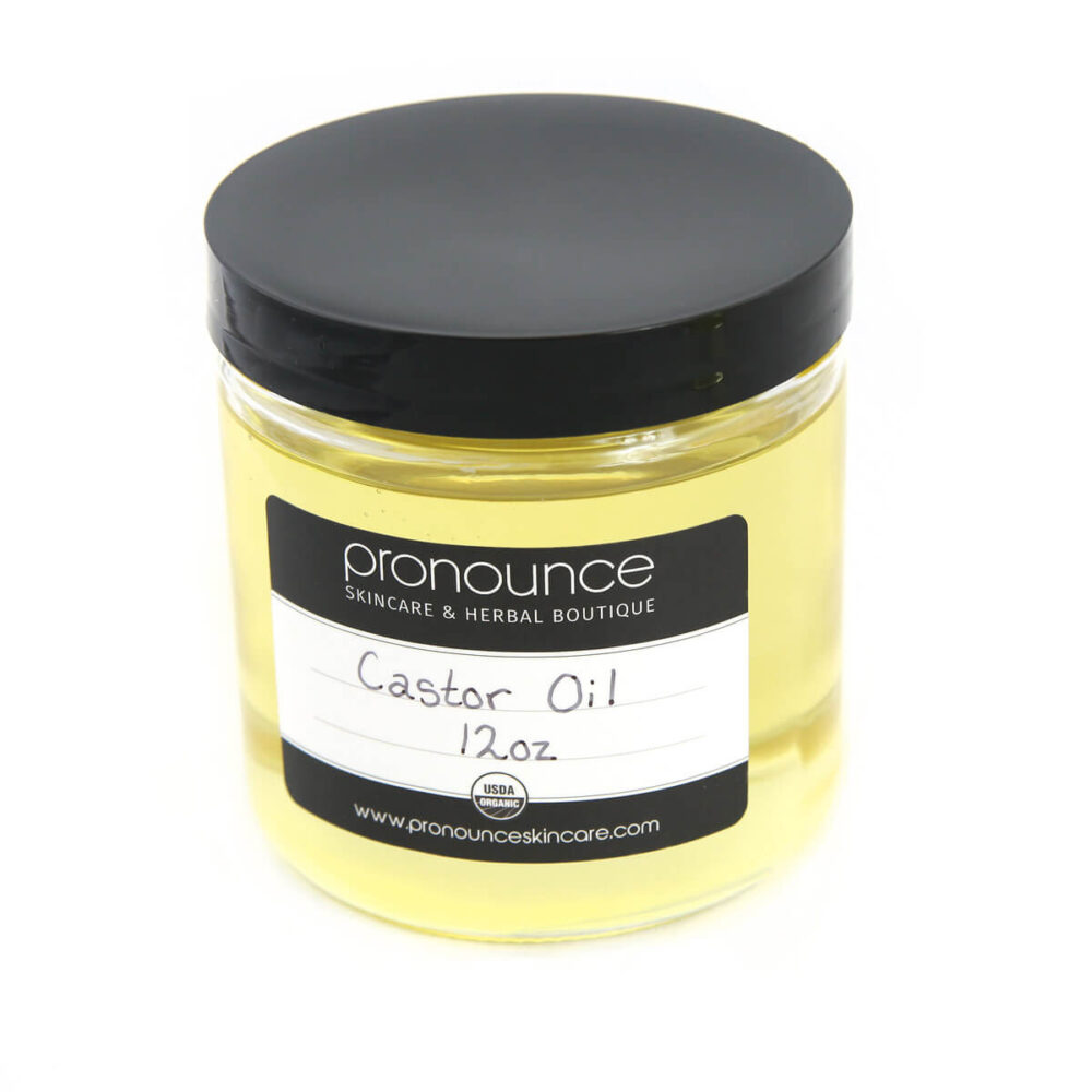 Certified Organic Castor Oil 12oz Pronounce Skincare & Herbal Boutique