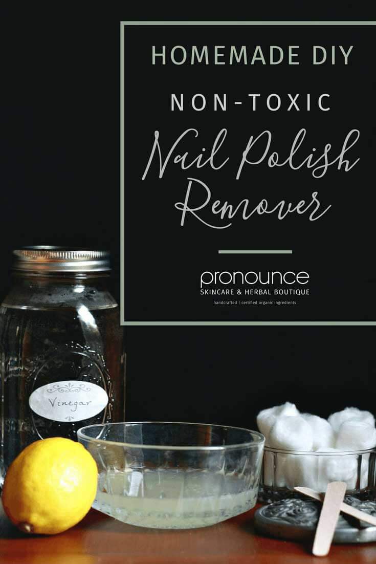Diy Non Toxic Nail Polish Remover Pronounce Skincare Herbal Boutique